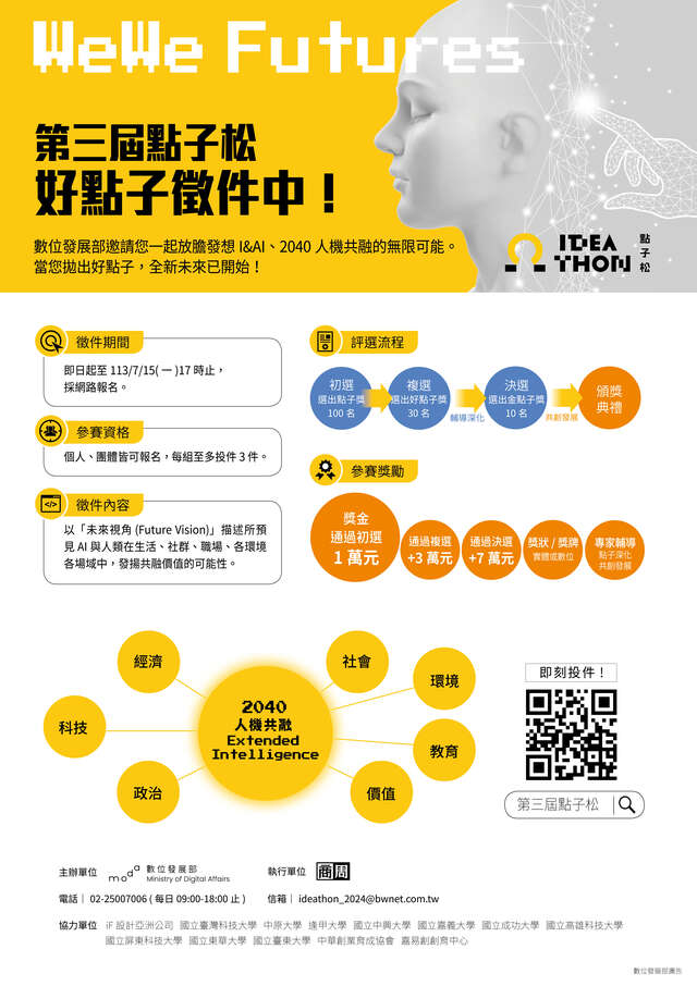 WeWe Futures：2040人機共融（Extended Intelligence）