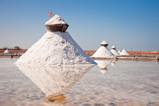 Jingzaijiao Tile-paved Salt Fields