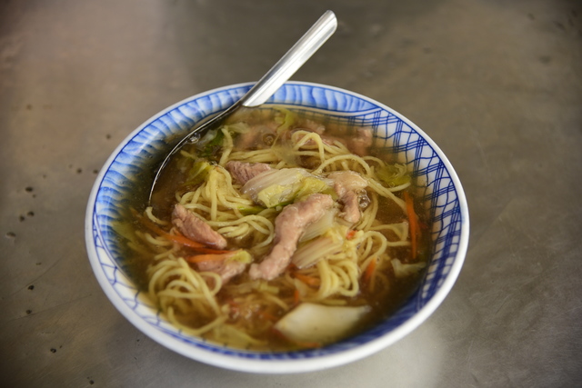 豚肉とろみスープ麺