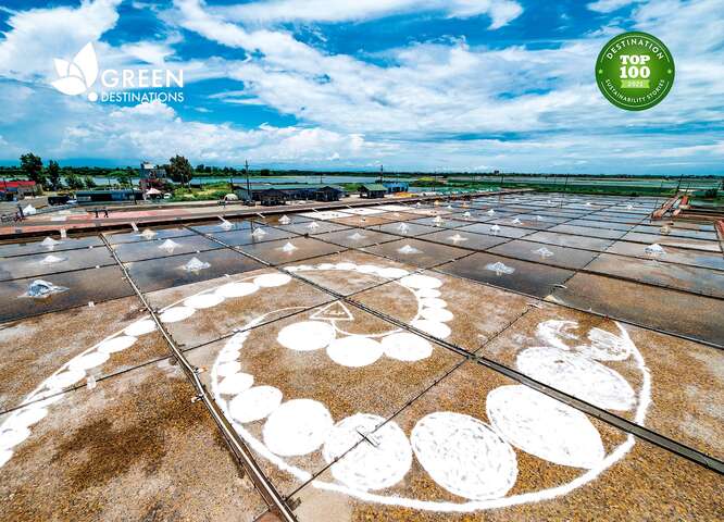 Jingzaijiao Tile-paved Salt Fields