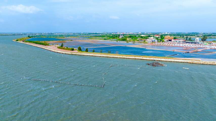 鳥瞰北門潟湖