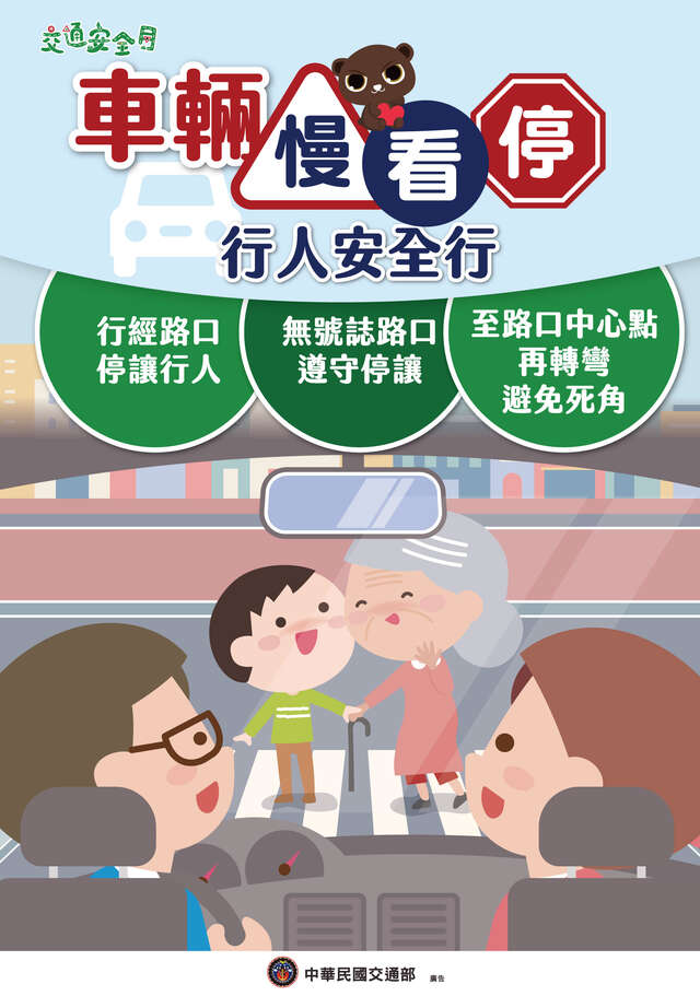 2025交通安全月海報_駕駛