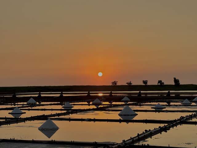 井仔腳夕照