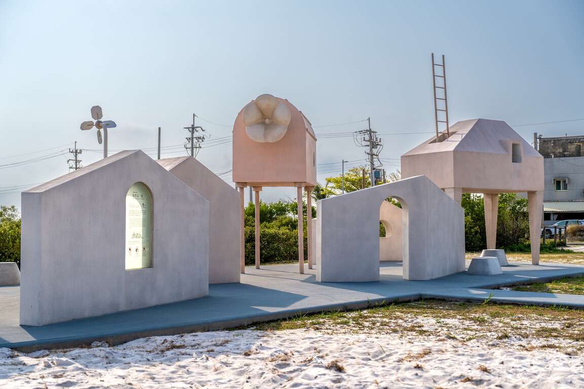 作品已成為熱門拍照地點