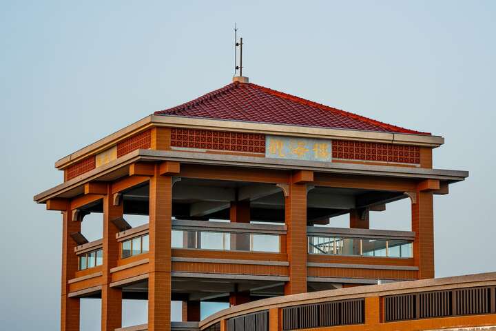 觀海樓頂層可享受無建築物遮蔽的視野