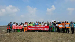 114年9月30日跨機關合作大型機具協作「白水湖壽島」淨灘活動