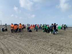 114年9月30日跨機關合作大型機具協作「白水湖壽島」淨灘活動