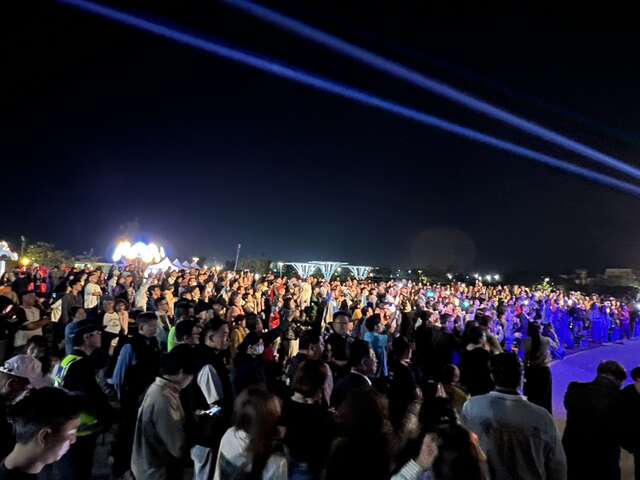 布袋高跟鞋教堂「浪漫民歌夜」活動現場