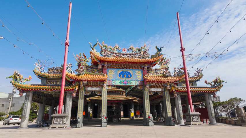 三寮灣東隆宮為北門王爺藝饗節最終場活動場地