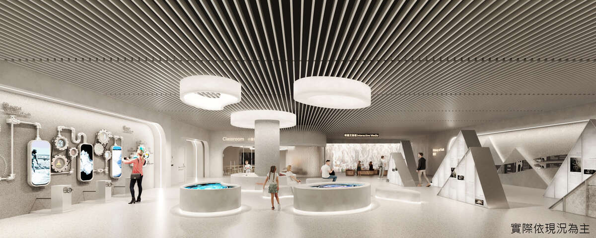 展示區全景模擬圖