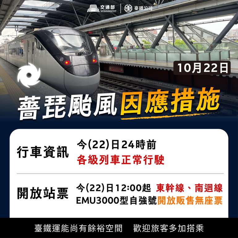 薔琵颱風因應措施