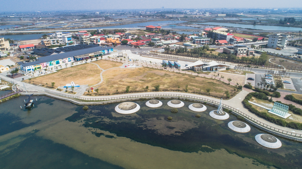 北門遊客中心空拍圖