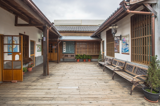 Courtyard panorama